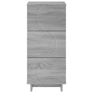 Μπουφές Γκρι Sonoma 33,5 x 34,5 x 75 εκ. Επεξεργασμένο Ξύλο - Pakobazaar