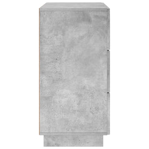 Μπουφές Γκρι Σκυροδέματος 70 x 38 x 75 εκ. Επεξεργασμένο Ξύλο - Pakobazaar
