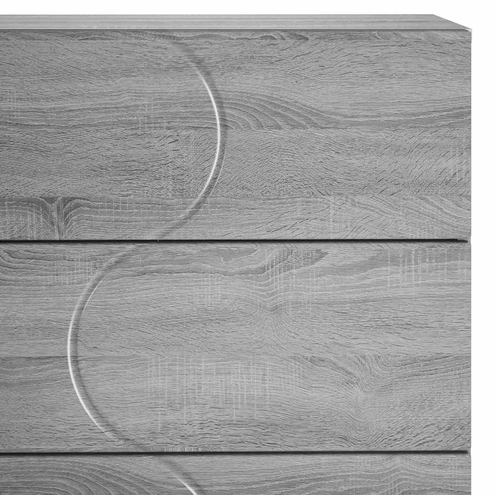Μπουφές Γκρι Sonoma 70 x 38 x 75 εκ. Επεξεργασμένο Ξύλο - Pakobazaar