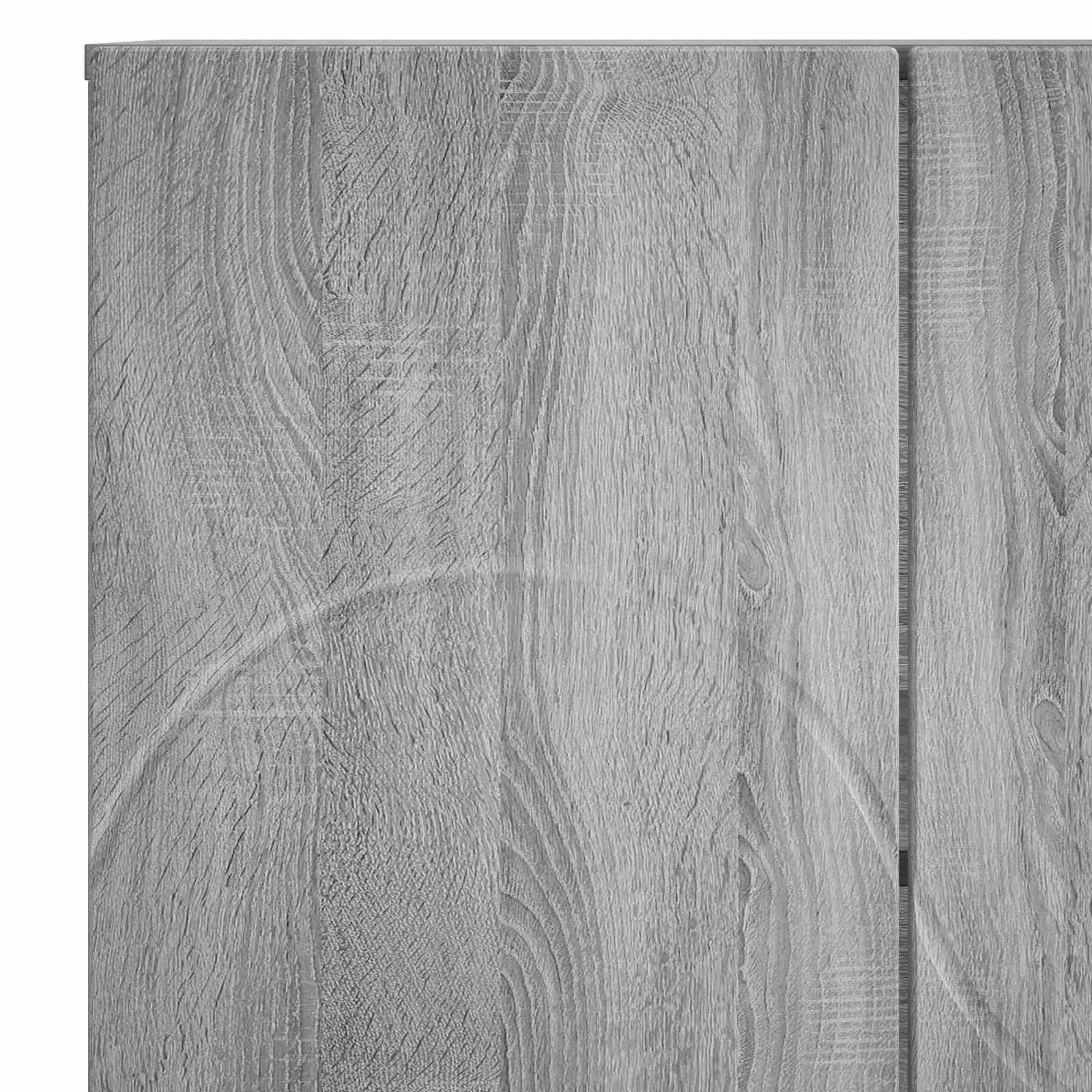 Μπουφές Γκρι Sonoma 67 x 34,5 x 75 εκ. Επεξεργασμένο ξύλο