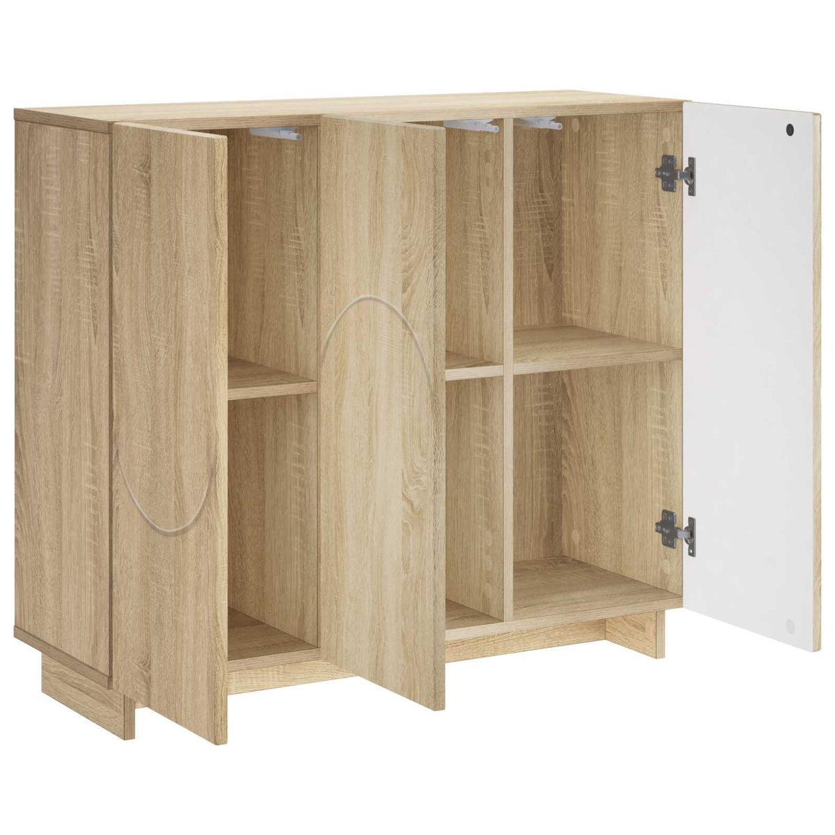 Μπουφές Sonoma Δρυς 85.5 x 31 x 75 εκ. Τεχνητό ξύλο - Pakobazaar