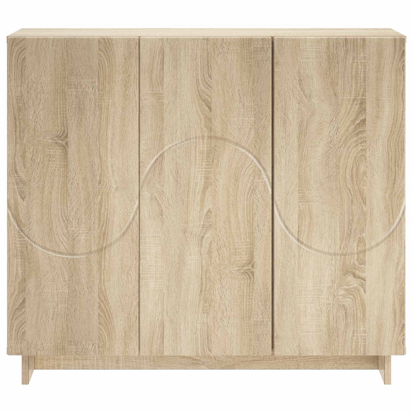 Μπουφές Sonoma Δρυς 85.5 x 31 x 75 εκ. Τεχνητό ξύλο - Pakobazaar