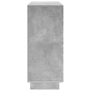 Μπουφές Γκρι Σκυροδέματος 85.5 x 31 x 75 εκ. Τεχνητό ξύλο - Pakobazaar