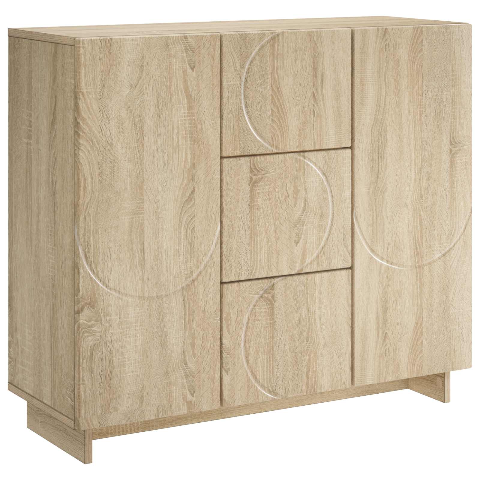 Πλαϊνό γραφείο Sonoma Δρυς 85.5 x 31 x 75 εκ. - Pakobazaar
