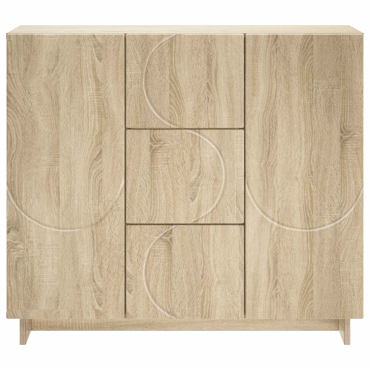 Πλαϊνό γραφείο Sonoma Δρυς 85.5 x 31 x 75 εκ. - Pakobazaar