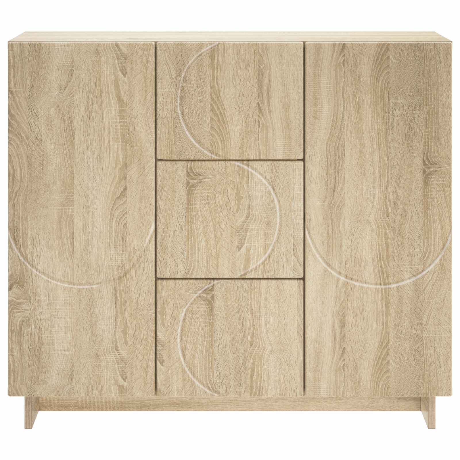 Πλαϊνό γραφείο Sonoma Δρυς 85.5 x 31 x 75 εκ. - Pakobazaar