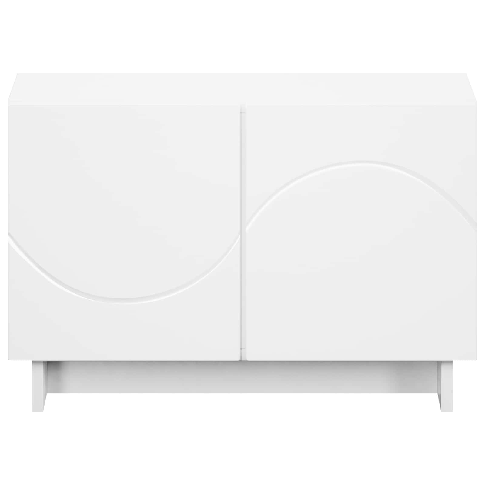 Βάση TV 60 x 34.5 x 40 cm Λευκό Επεξεργασμένο Ξύλο - Pakobazaar