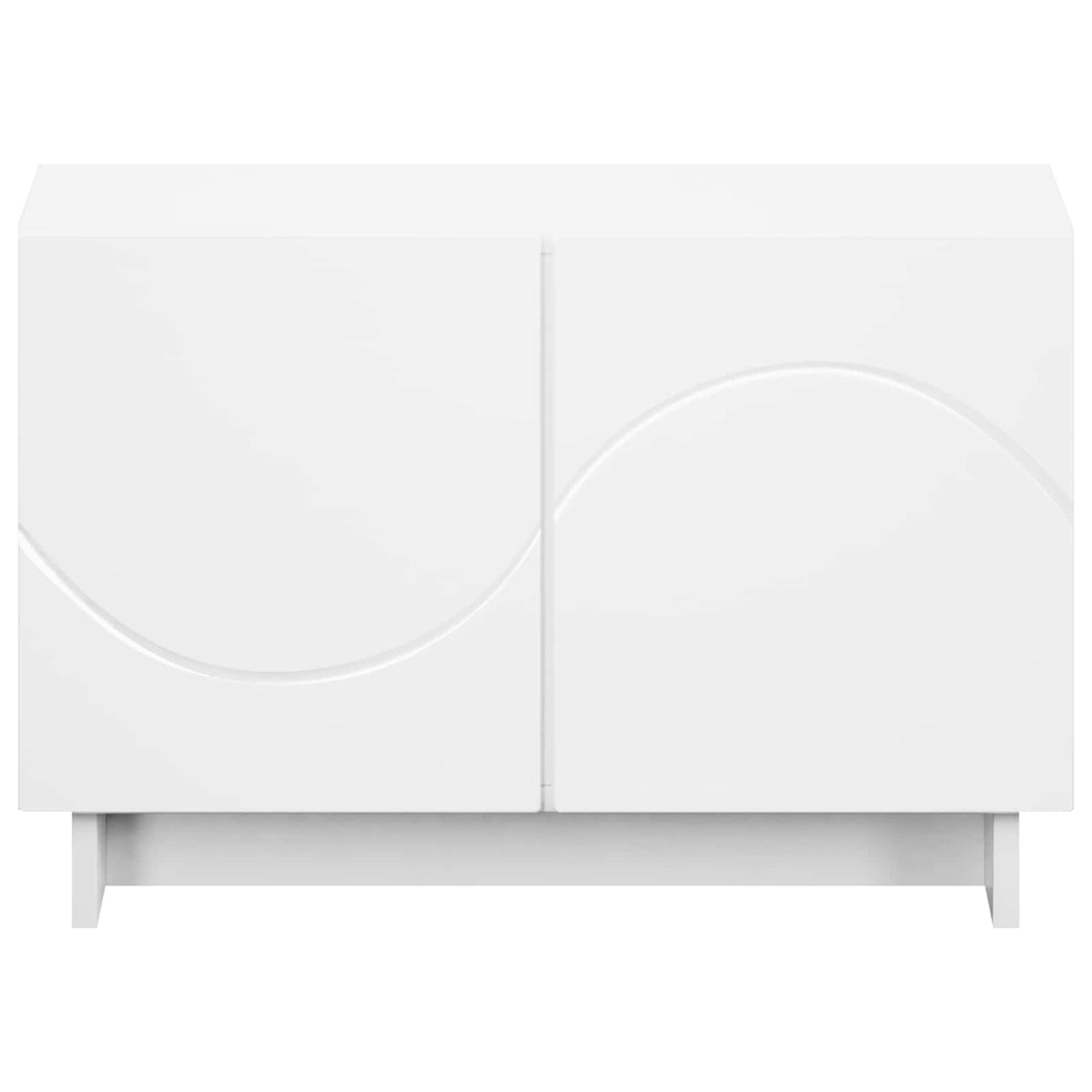 Βάση TV 60 x 34.5 x 40 cm Λευκό Επεξεργασμένο Ξύλο - Pakobazaar
