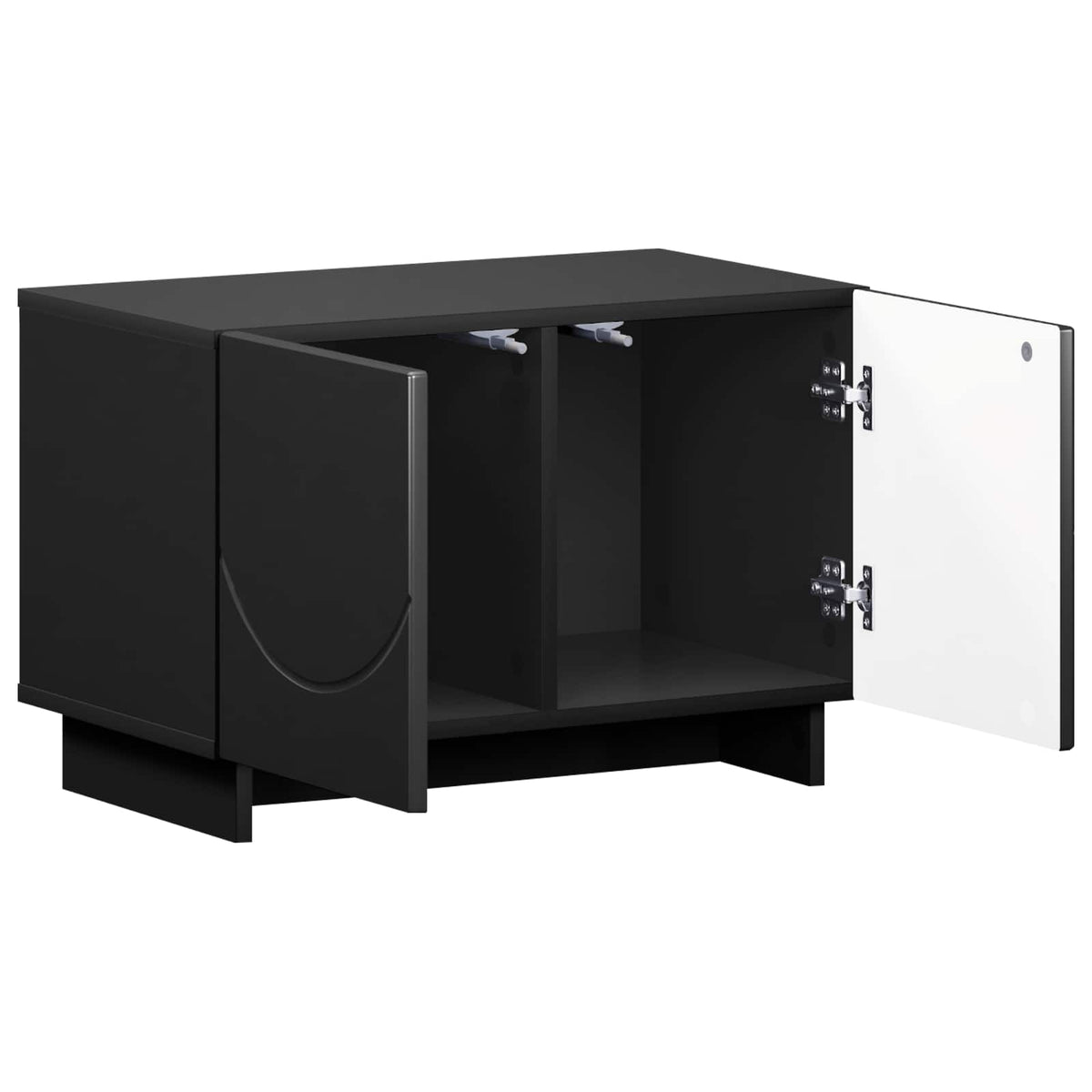 Βάση TV 60 x 34.5 x 40 cm Μαύρο Επεξεργασμένο Ξύλο