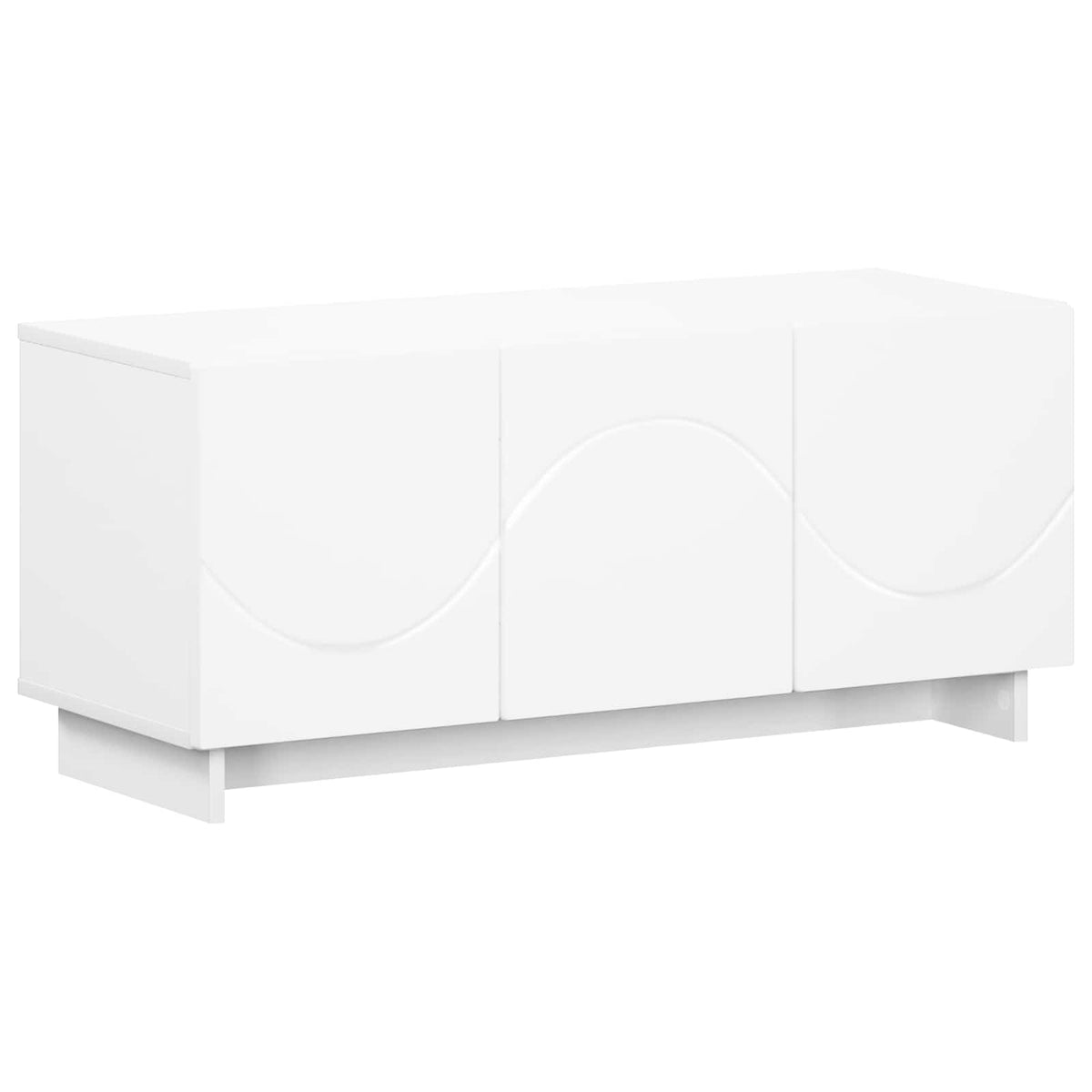 Βάση TV 90 x 34.5 x 40 cm Λευκό Επεξεργασμένο Ξύλο