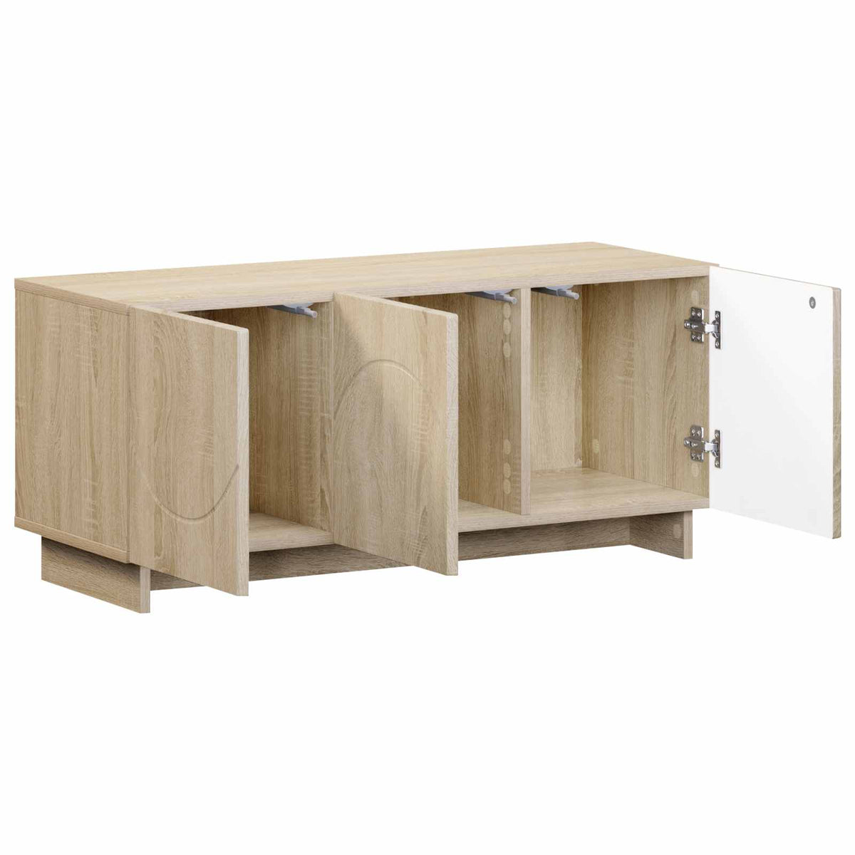 Βάση TV 90 x 34.5 x 40 cm Sonoma Δρυς Επεξεργασμένο Ξύλο - Pakobazaar