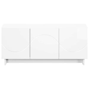 Βάση TV 90 x 34.5 x 40 cm Γυαλιστερό Λευκό Επεξεργασμένο Ξύλο