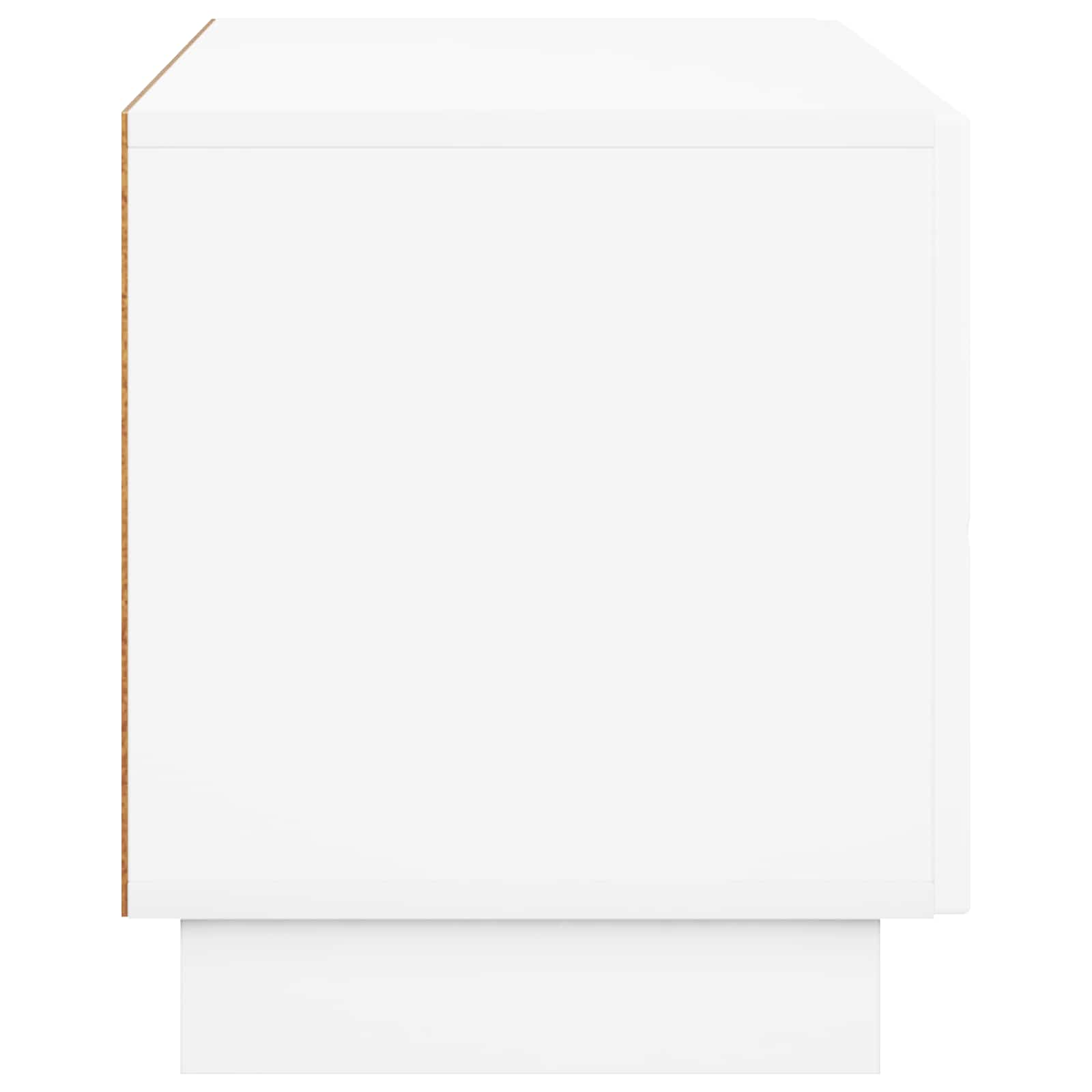 Βάση TV 90 x 34.5 x 40 cm Γυαλιστερό Λευκό Επεξεργασμένο Ξύλο