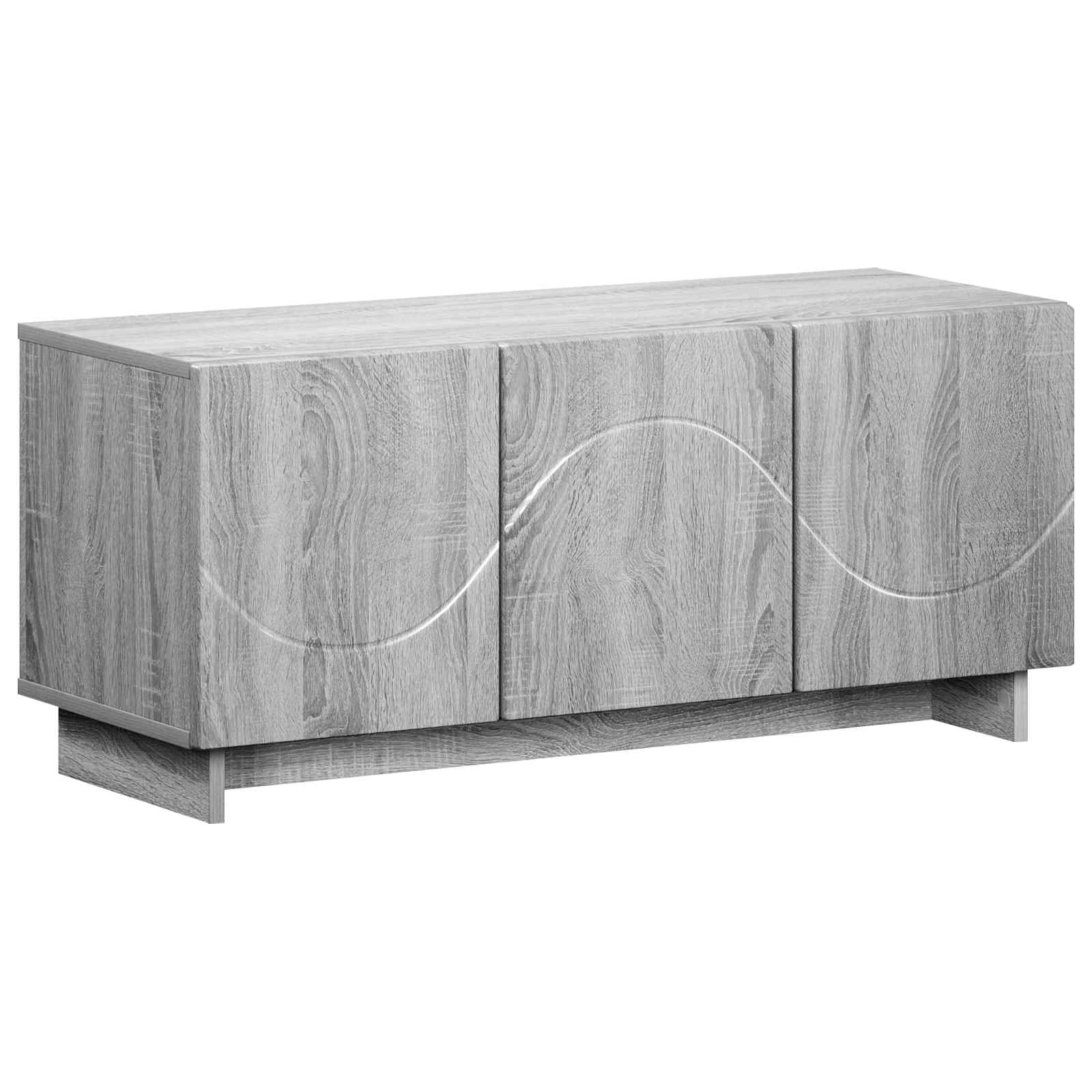 Βάση TV 90 x 34.5 x 40 cm Γκρι Sonoma Επεξεργασμένο Ξύλο - Pakobazaar