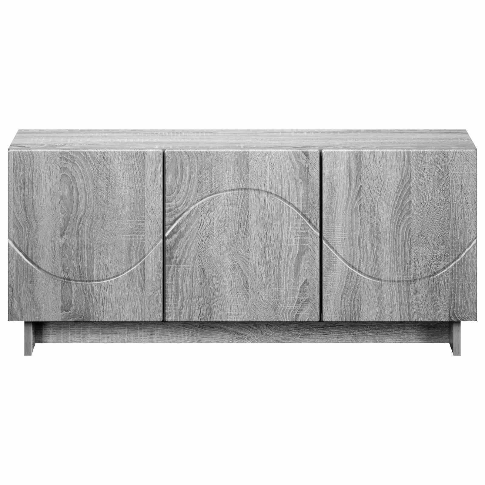 Βάση TV 90 x 34.5 x 40 cm Γκρι Sonoma Επεξεργασμένο Ξύλο - Pakobazaar
