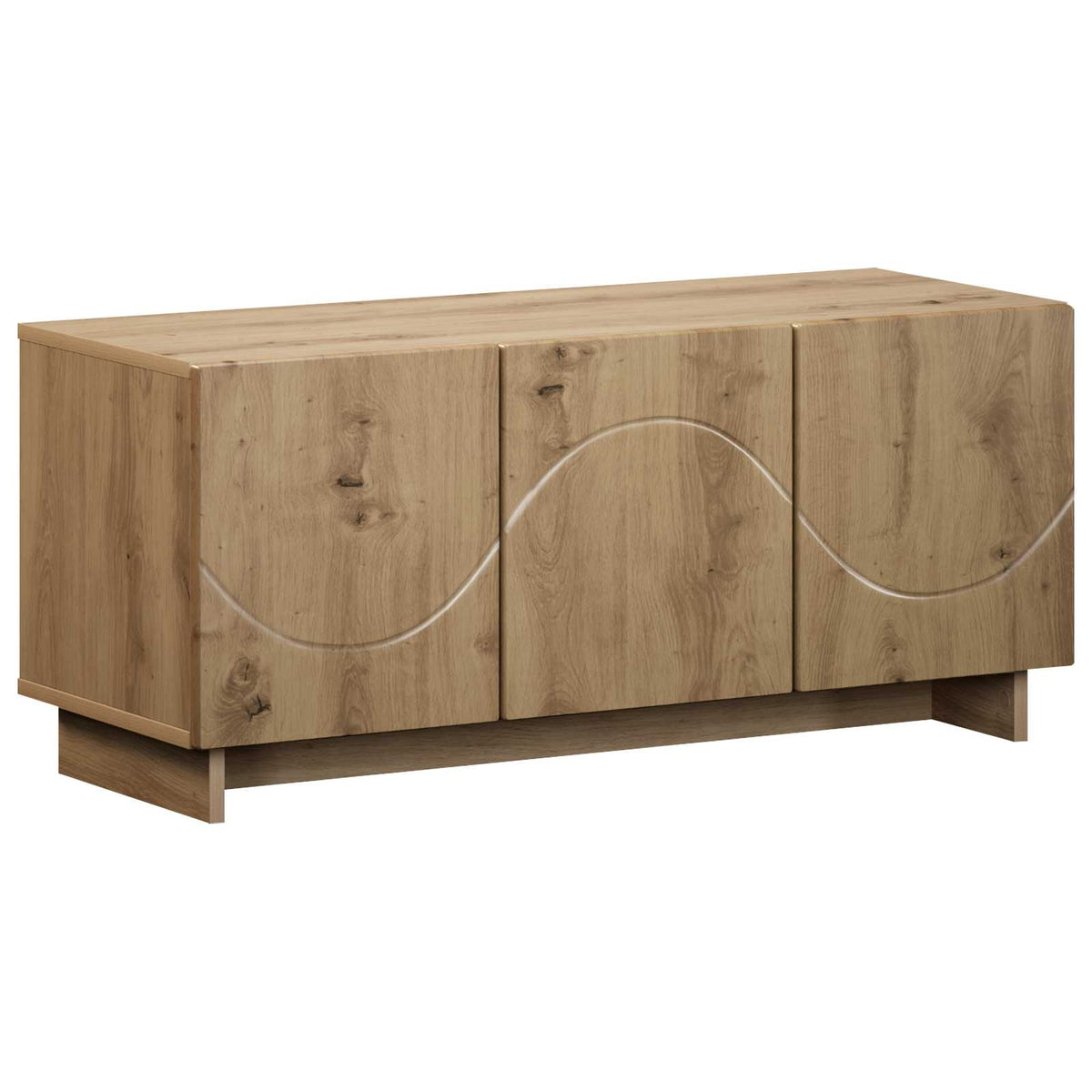 Βάση TV 90 x 34.5 x 40 cm Artisan Δρυς Επεξεργασμένο Ξύλο