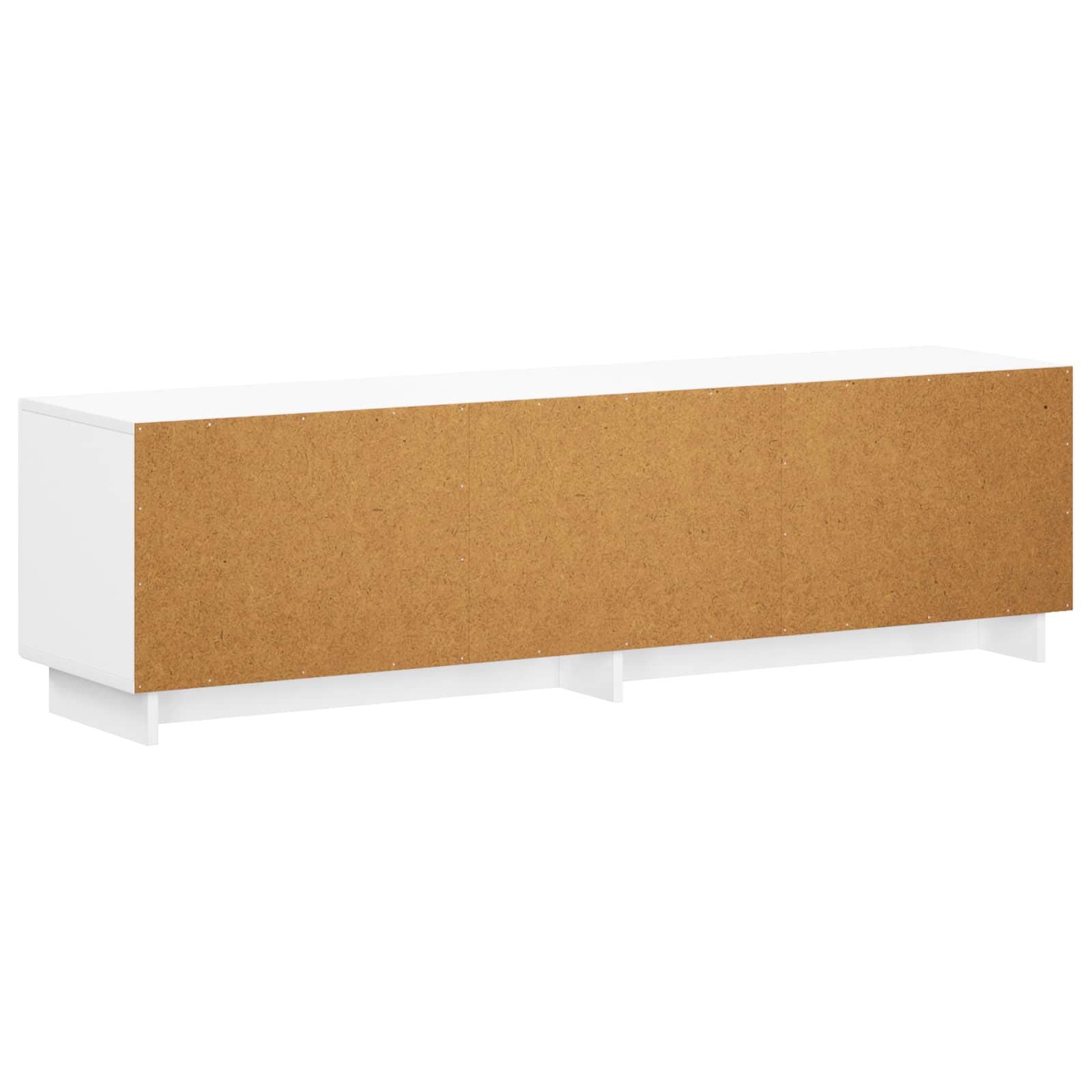 Βάση TV 140 x 34.5 x 40 cm Λευκό Επεξεργασμένο Ξύλο - Pakobazaar