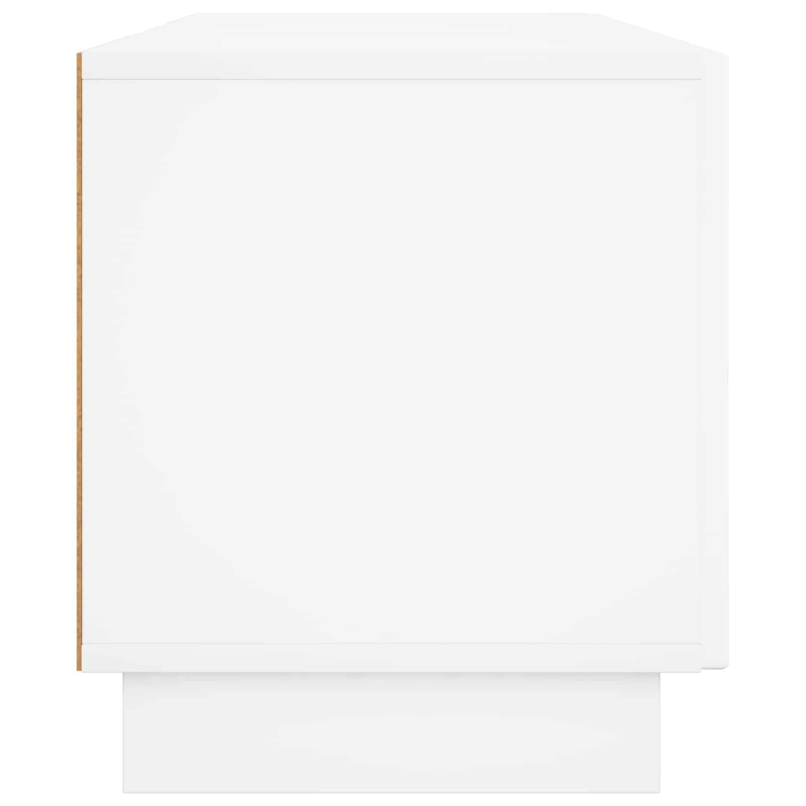 Βάση TV 140 x 34.5 x 40 cm Λευκό Επεξεργασμένο Ξύλο - Pakobazaar