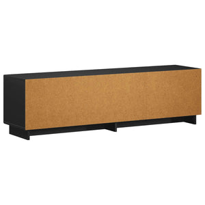 Βάση TV 140 x 34.5 x 40 cm Μαύρο Επεξεργασμένο Ξύλο