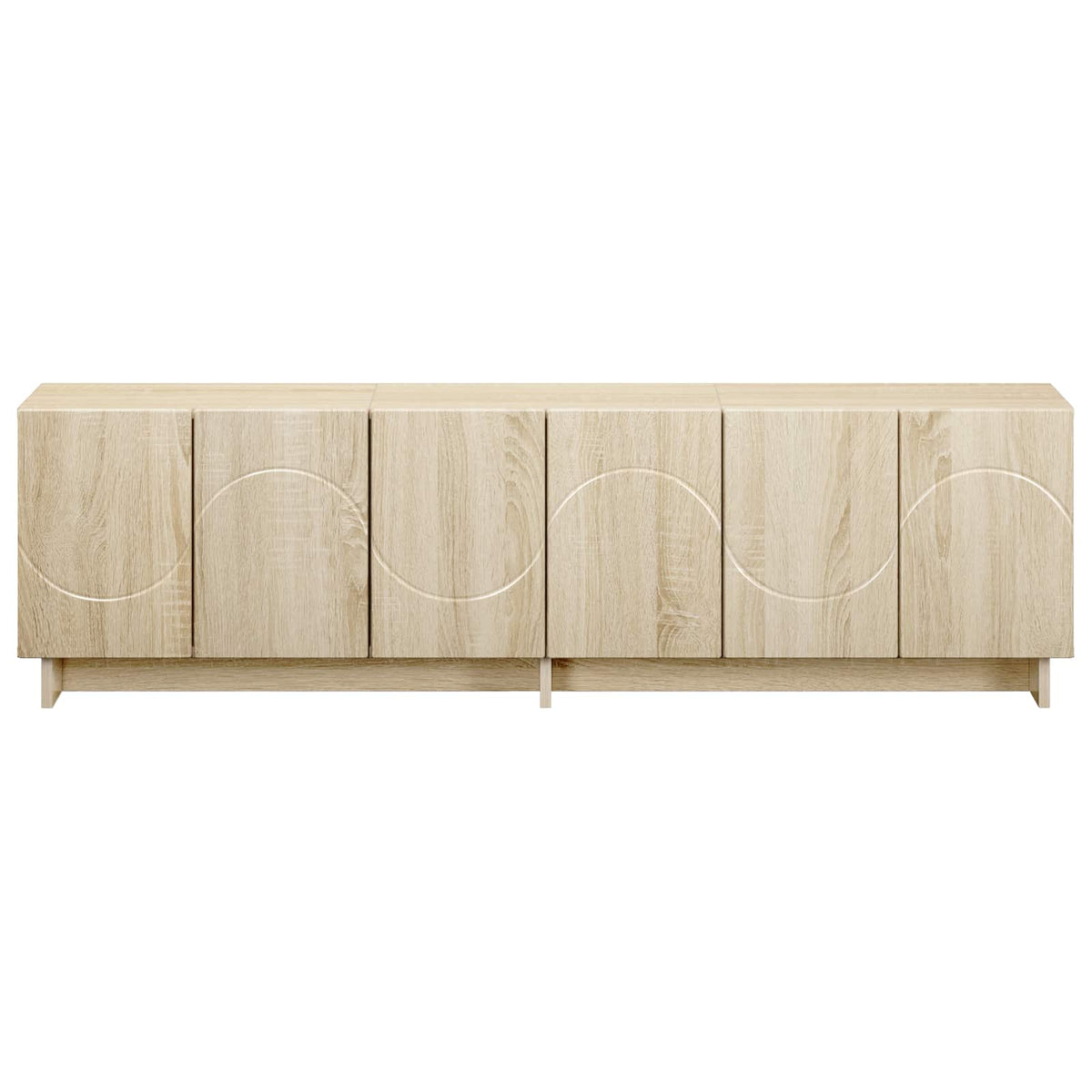 Βάση TV 140 x 34.5 x 40 cm Sonoma Δρυς Επεξεργασμένο Ξύλο