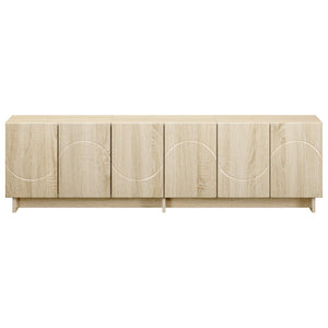Βάση TV 140 x 34.5 x 40 cm Sonoma Δρυς Επεξεργασμένο Ξύλο