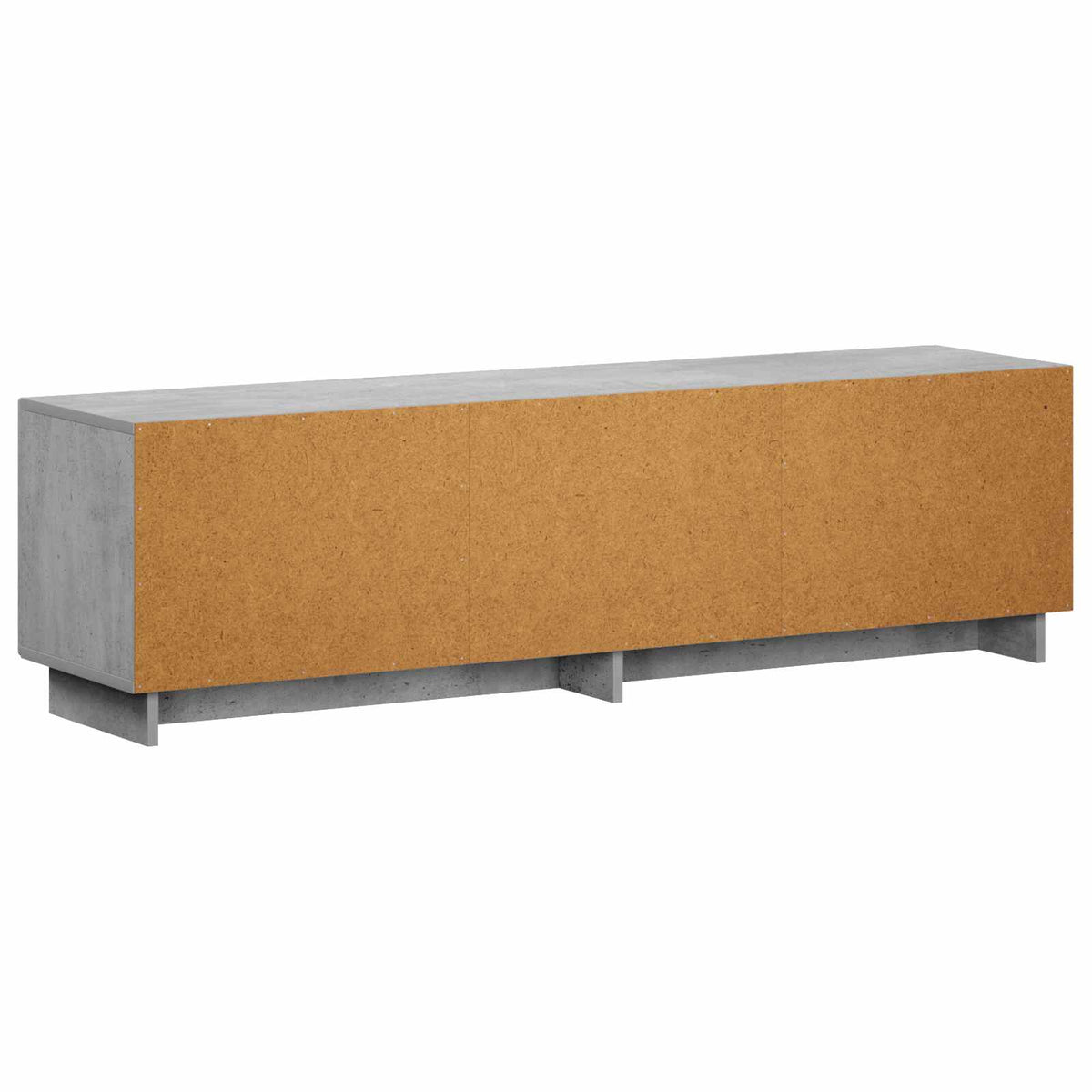 Βάση TV 140 x 34.5 x 40 cm Γκρι Σκυροδέματος Επεξεργασμένο Ξύλο