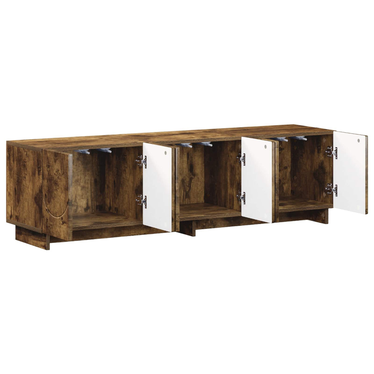Βάση TV 140 x 34.5 x 40 cm Καπνισμένο Ξύλο Δρυός - Pakobazaar