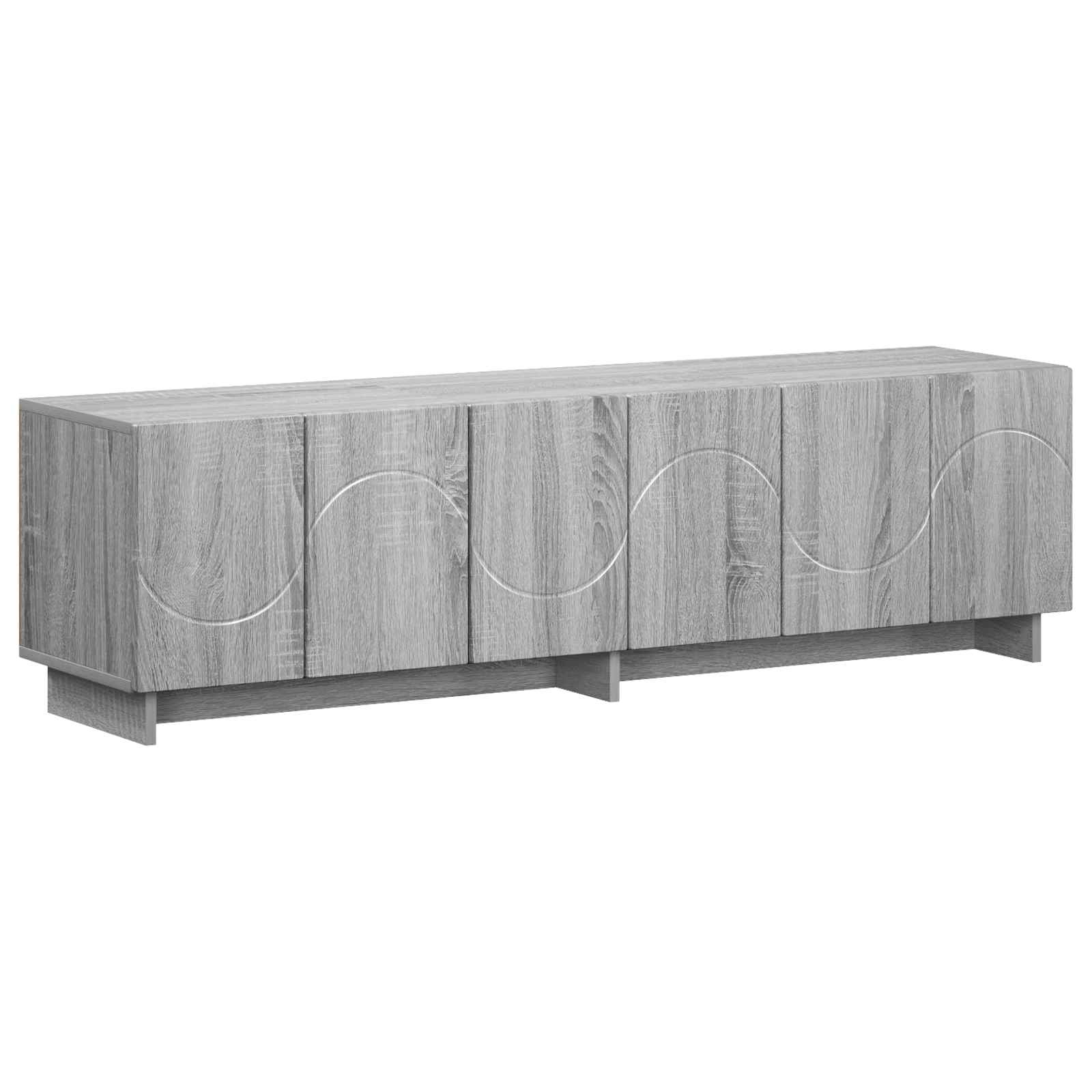 Βάση TV 140 x 34.5 x 40 cm Γκρι Sonoma Επεξεργασμένο Ξύλο