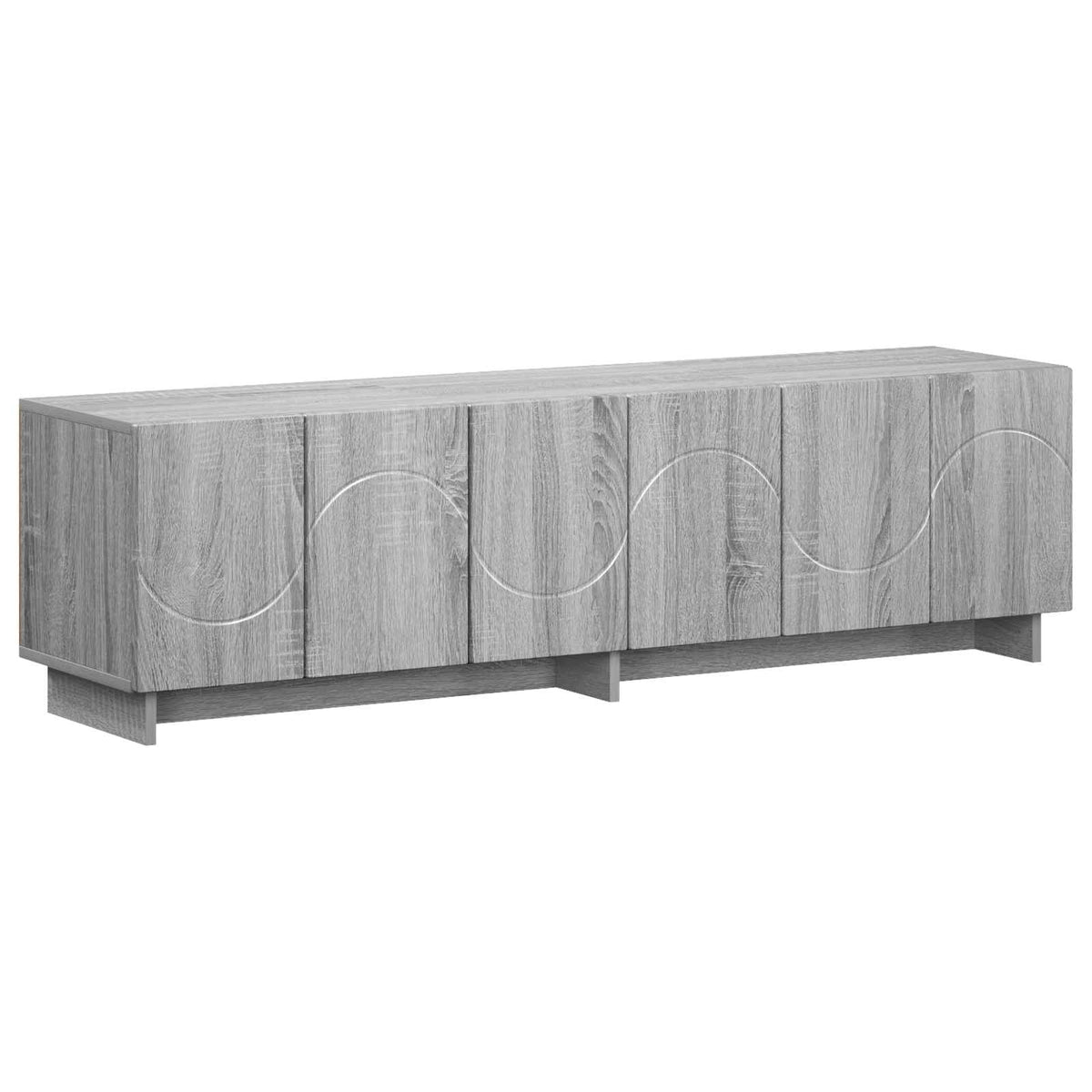 Βάση TV 140 x 34.5 x 40 cm Γκρι Sonoma Επεξεργασμένο Ξύλο
