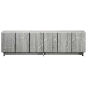 Βάση TV 140 x 34.5 x 40 cm Γκρι Sonoma Επεξεργασμένο Ξύλο