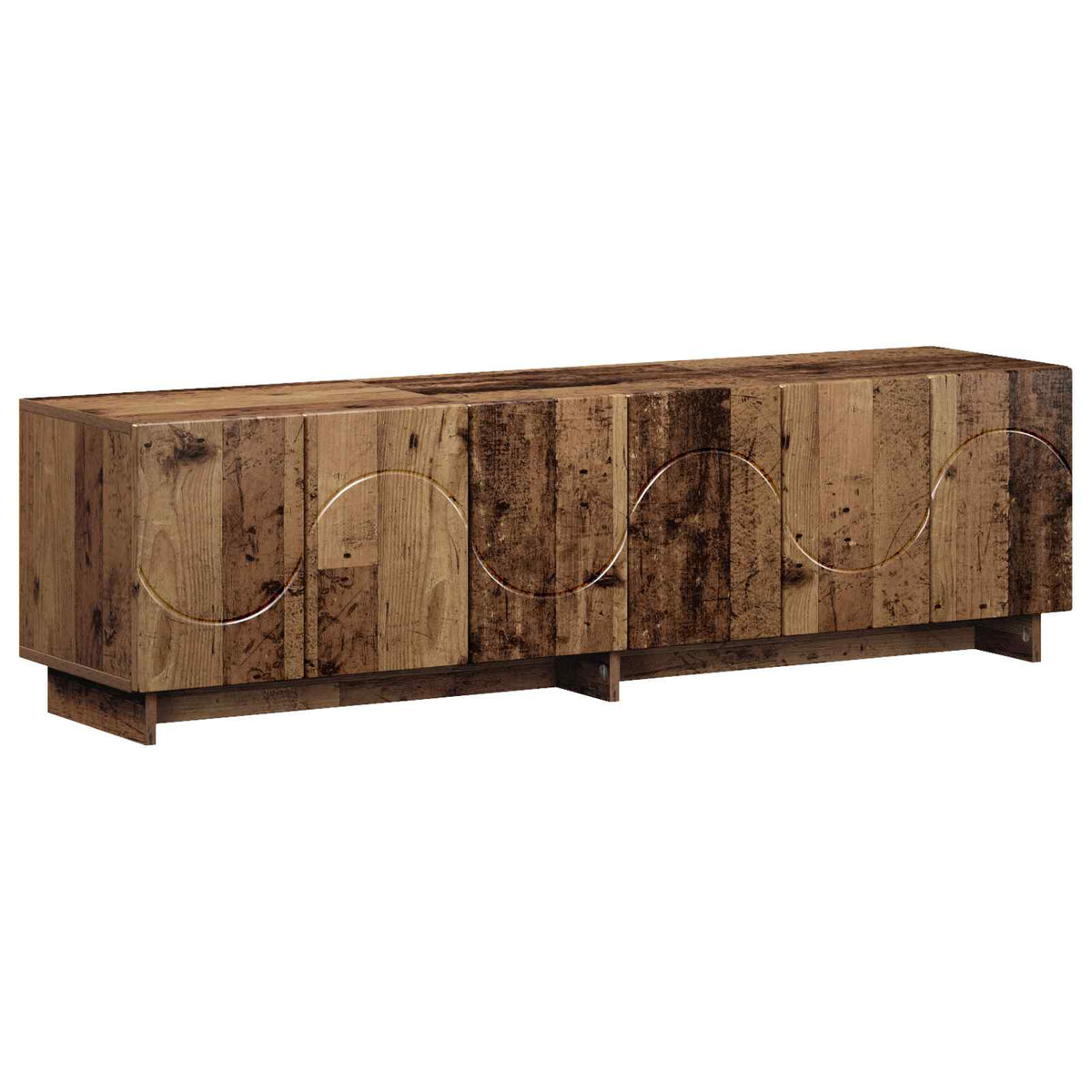 Βάση TV 140 x 34.5 x 40 cm Παλαιωμένο ξύλο Επεξεργασμένο Ξύλο - Pakobazaar