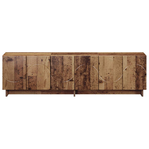 Βάση TV 140 x 34.5 x 40 cm Παλαιωμένο ξύλο Επεξεργασμένο Ξύλο - Pakobazaar