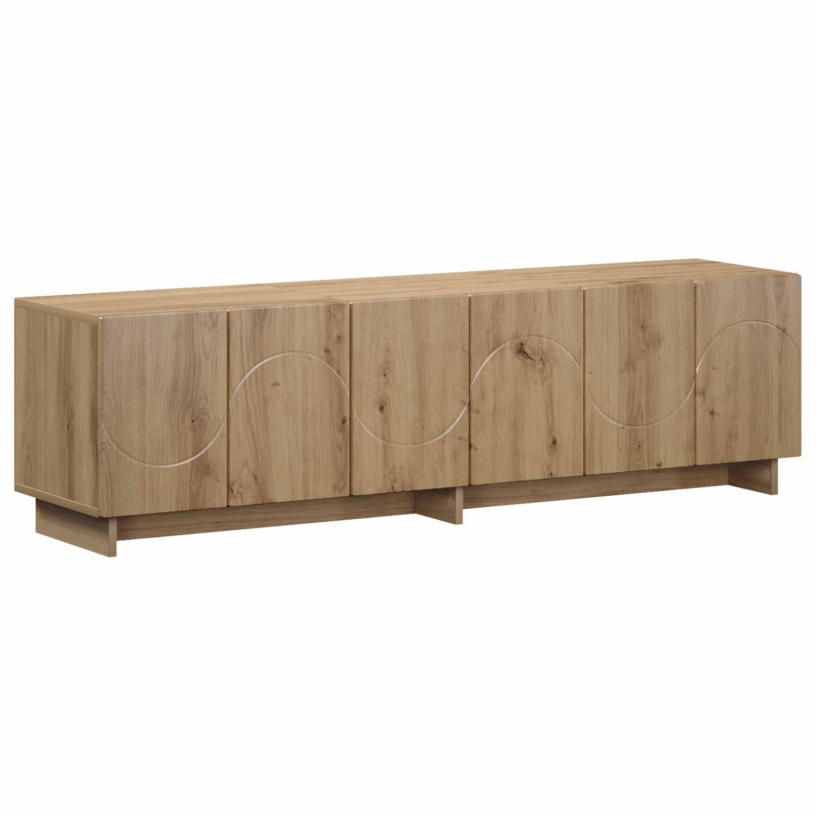 Βάση TV 140 x 34.5 x 40 cm Artisan Δρυς Επεξεργασμένο Ξύλο