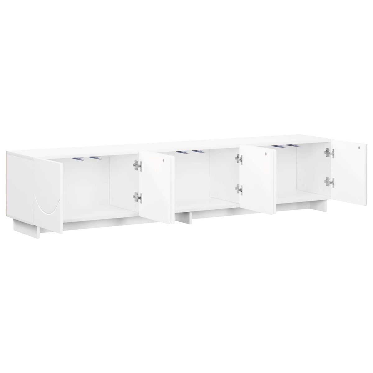 Βάση TV 180 x 34,5 x 40 cm Λευκό Επεξεργασμένο Ξύλο - Pakobazaar
