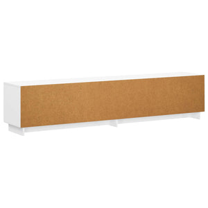 Βάση TV 180 x 34,5 x 40 cm Λευκό Επεξεργασμένο Ξύλο - Pakobazaar