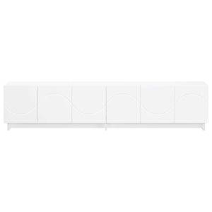 Βάση TV 180 x 34,5 x 40 cm Λευκό Επεξεργασμένο Ξύλο - Pakobazaar