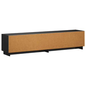 Βάση TV 180 x 34,5 x 40 cm Μαύρο Επεξεργασμένο Ξύλο