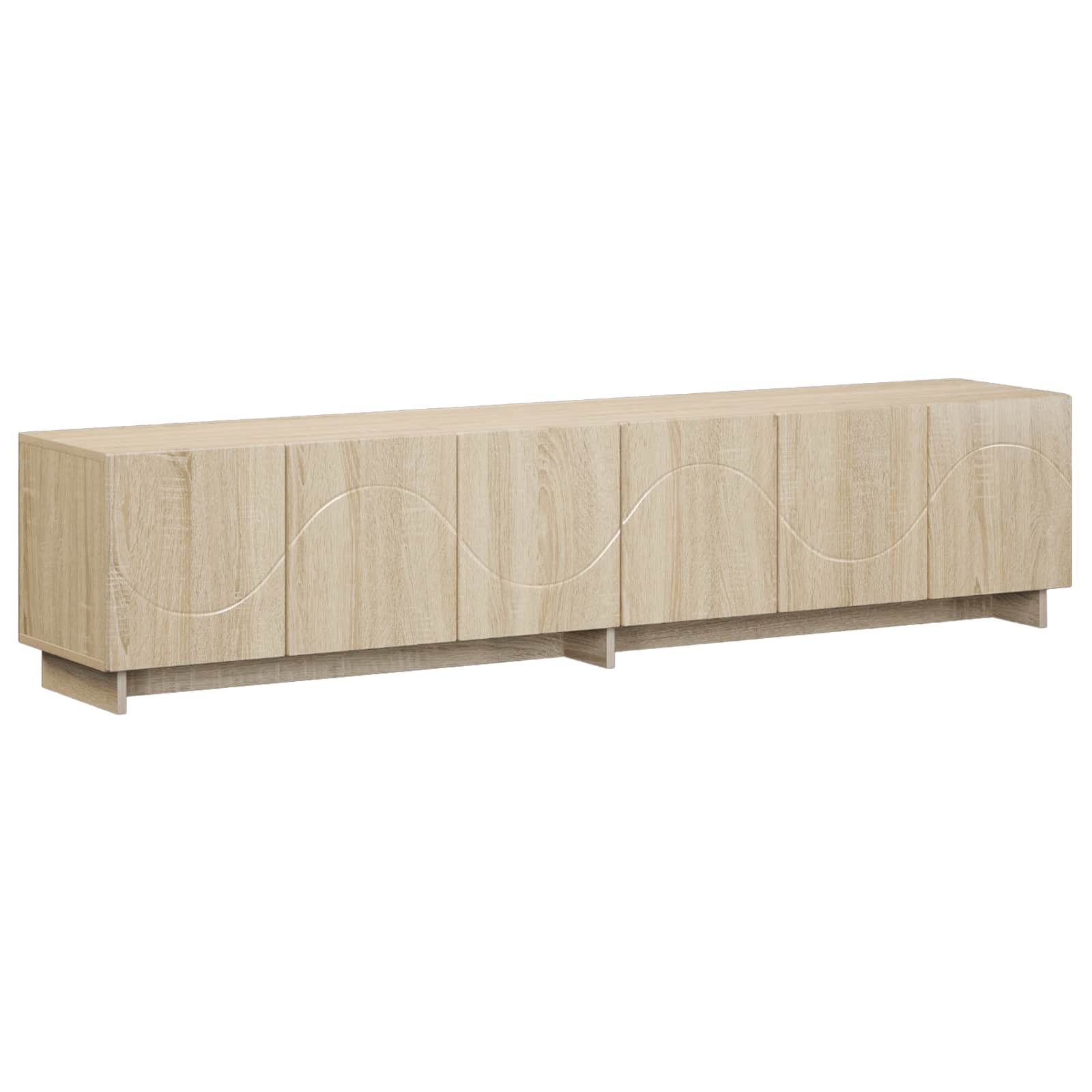 Βάση TV 180 x 34,5 x 40 cm Sonoma Δρυς Επεξεργασμένο Ξύλο