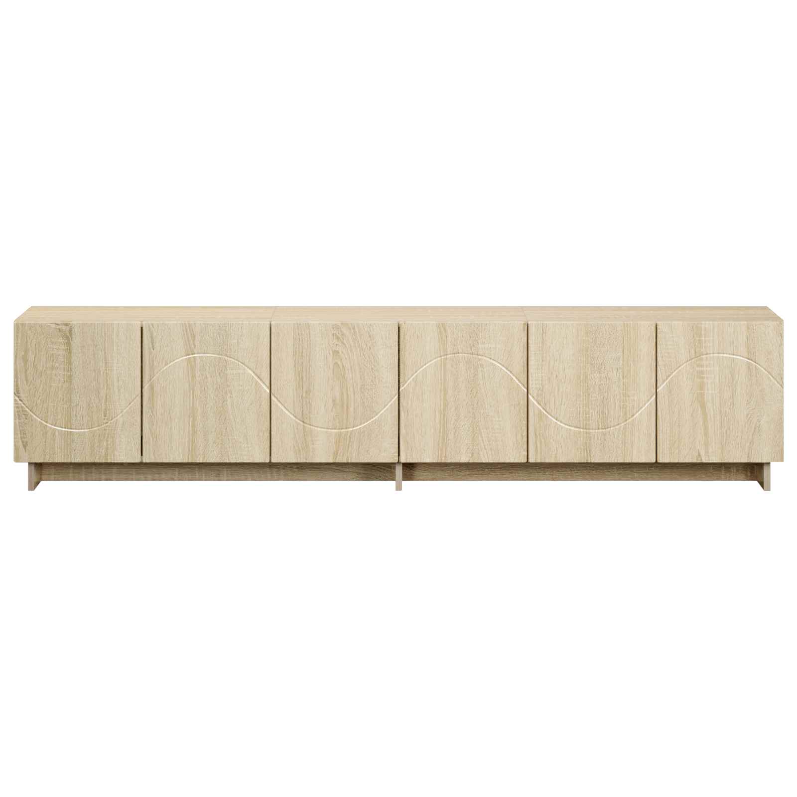 Βάση TV 180 x 34,5 x 40 cm Sonoma Δρυς Επεξεργασμένο Ξύλο
