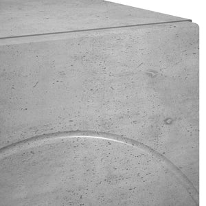 Βάση TV 180 x 34,5 x 40 cm Γκρι Σκυροδέματος Επεξεργασμένο Ξύλο