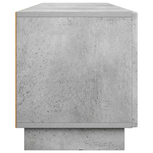Βάση TV 180 x 34,5 x 40 cm Γκρι Σκυροδέματος Επεξεργασμένο Ξύλο