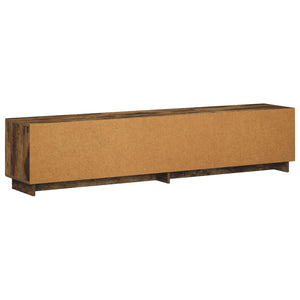 Βάση TV 180 x 34,5 x 40 cm Καπνισμένο Ξύλο Δρυός