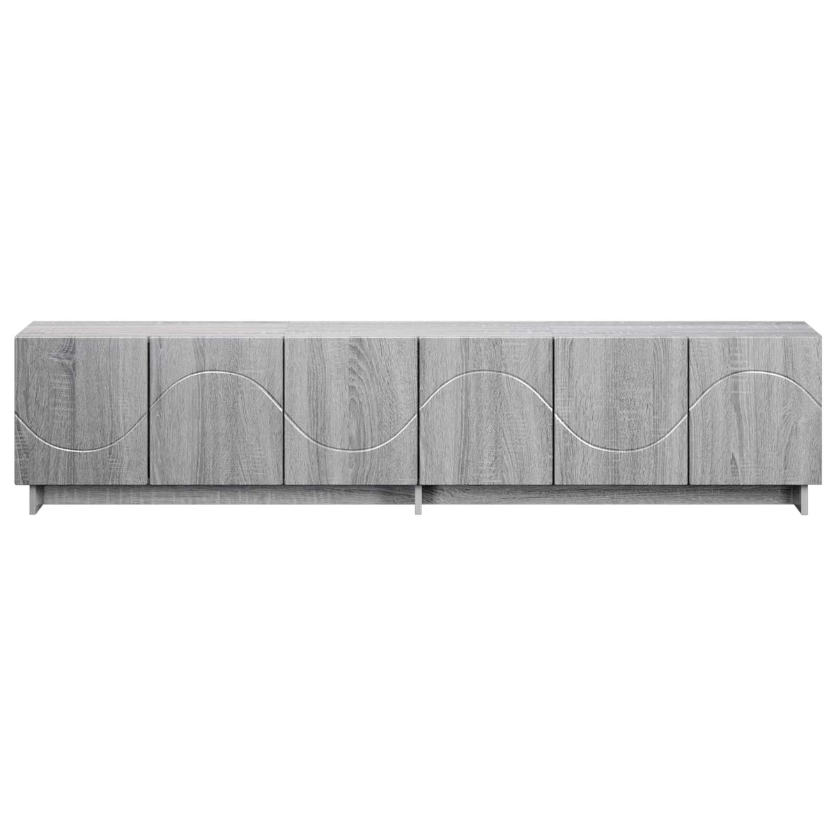 Βάση TV 180 x 34,5 x 40 cm Γκρι Sonoma Επεξεργασμένο Ξύλο