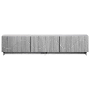 Βάση TV 180 x 34,5 x 40 cm Γκρι Sonoma Επεξεργασμένο Ξύλο