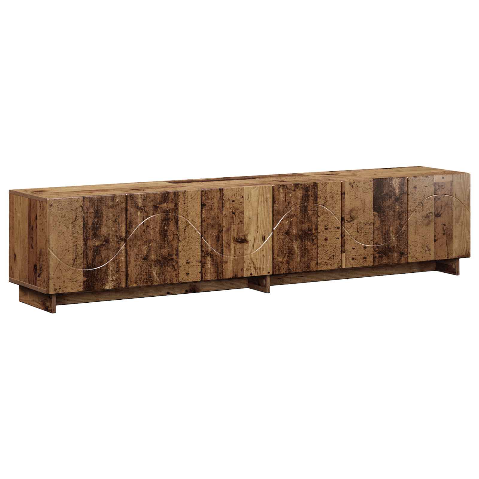 Βάση TV 179.5 x 34.5 x 40 cm Παλαιωμένο ξύλο Επεξεργασμένο Ξύλο - Pakobazaar