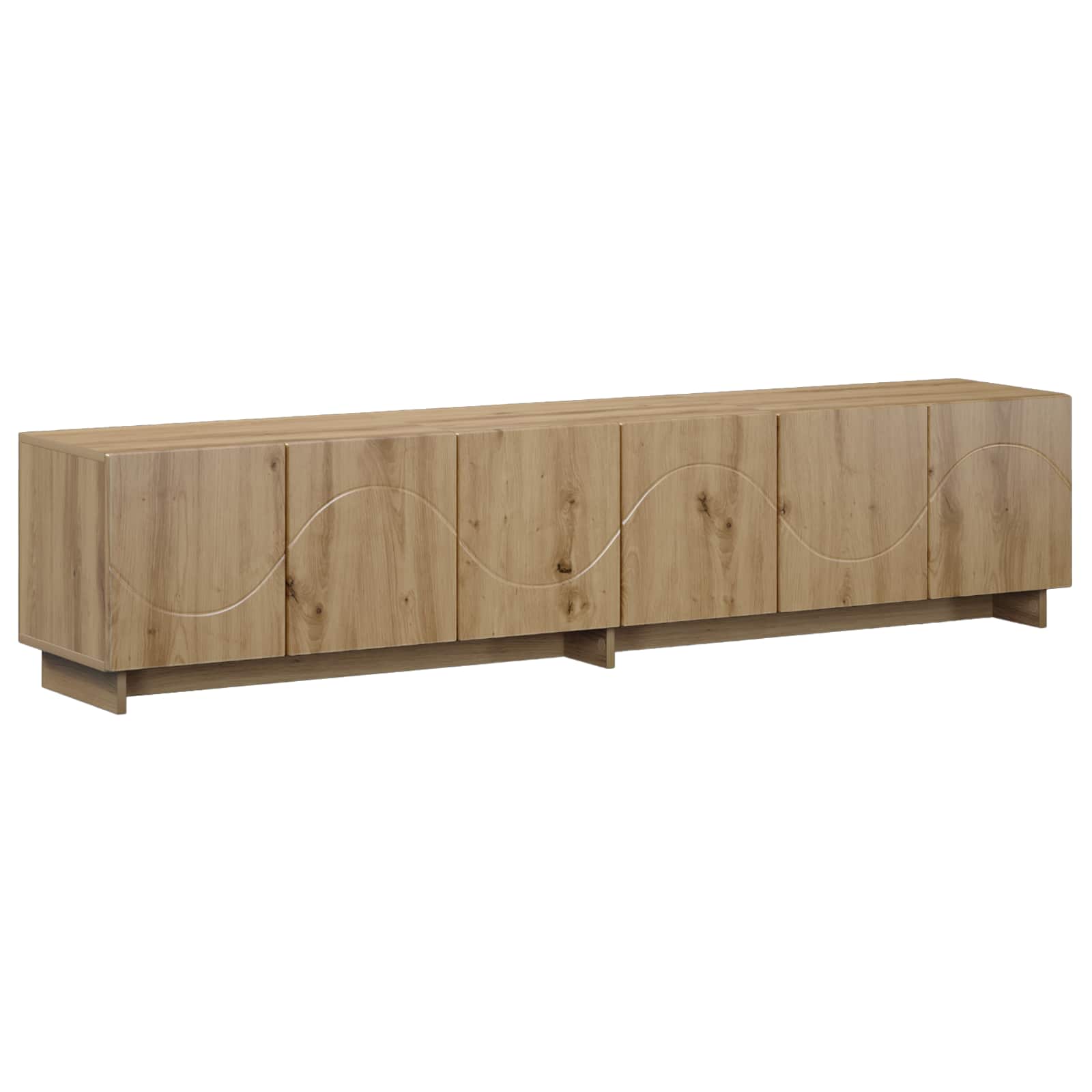 Βάση TV 180 x 34,5 x 40 cm Artisan Δρυς Επεξεργασμένο Ξύλο - Pakobazaar