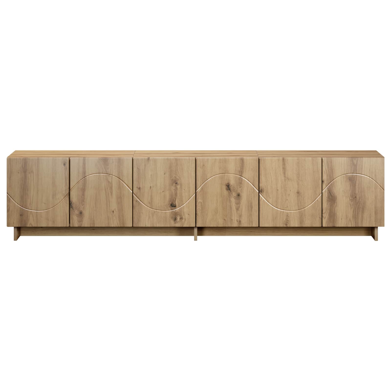 Βάση TV 180 x 34,5 x 40 cm Artisan Δρυς Επεξεργασμένο Ξύλο - Pakobazaar