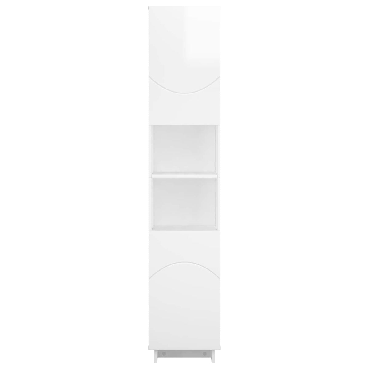 Ντουλάπι μπάνιου Γυαλιστερό Λευκό 36,5 x 38 x 180 εκ. - Pakobazaar