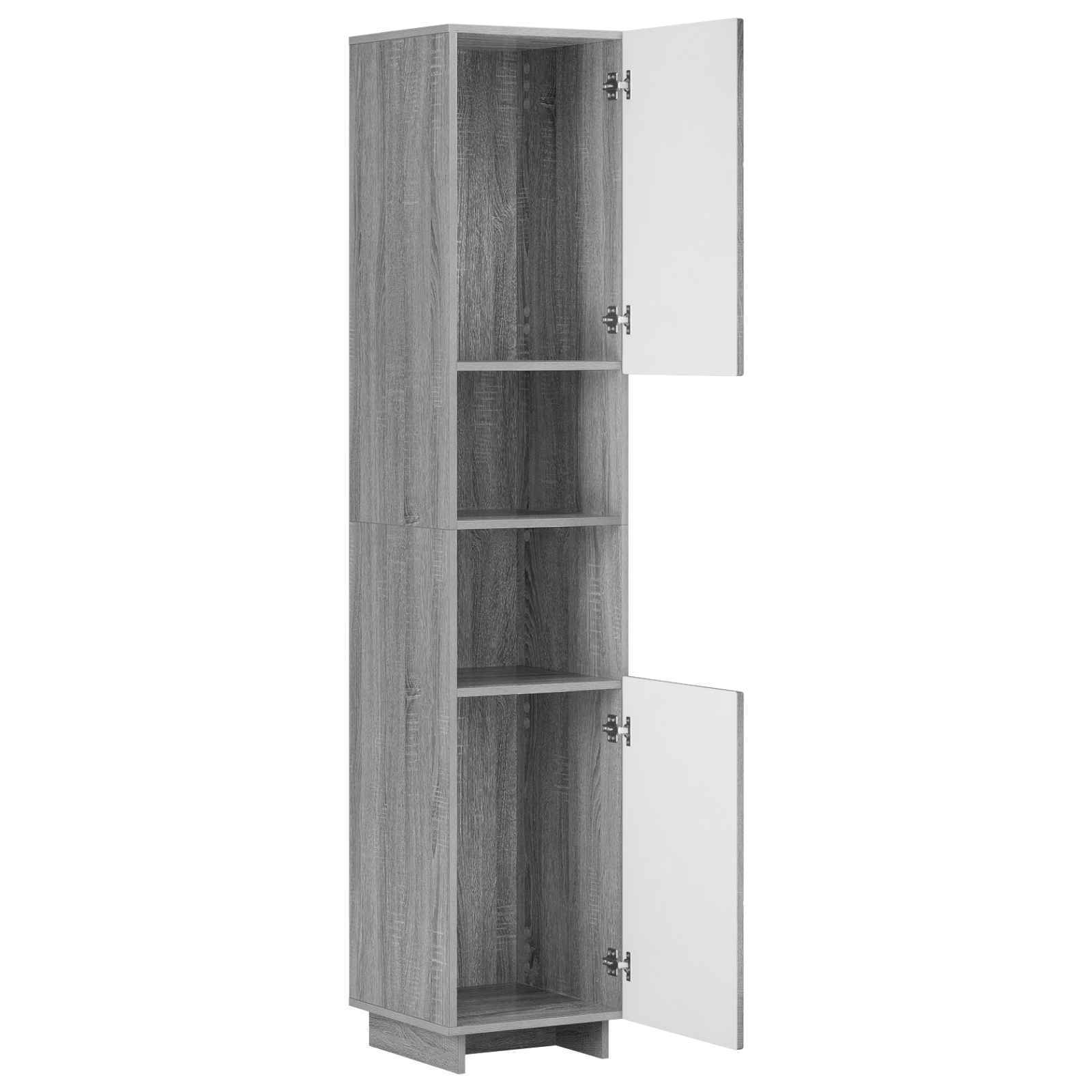Ντουλάπι μπάνιου Γκρι Sonoma 36,5 x 38 x 180 εκ. - Pakobazaar