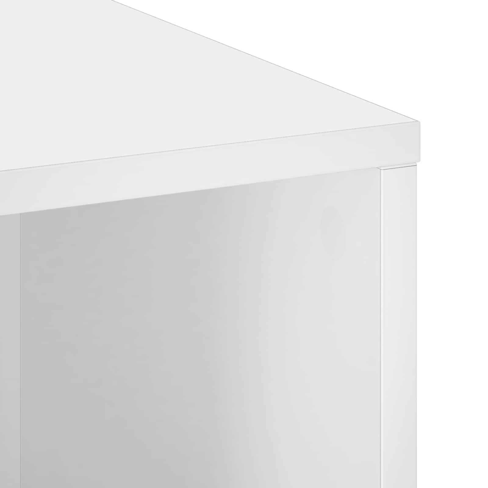 Ντουλάπι μπάνιου Λευκό 36,5 x 38 x 95 cm Επεξεργασμένο Ξύλο
